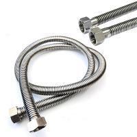 Шланг сильфонный для газа FixHot Aqualink 3/4", гайка-гайка, 80 см