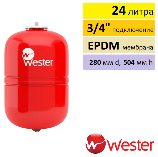 Wester WRV 24 расширительный бак