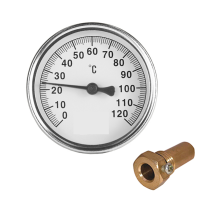 Термометр с погружной гильзой Skat stm CTT14D40, d40мм, 0-120℃