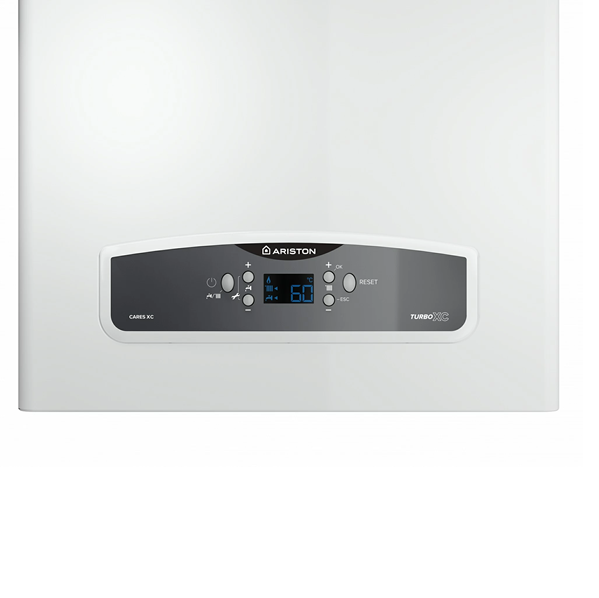 Ariston Cares XC 24 FF газовый котел панель