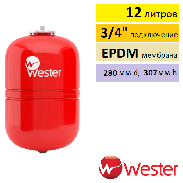 Wester WRV 12 расширительный бак купить