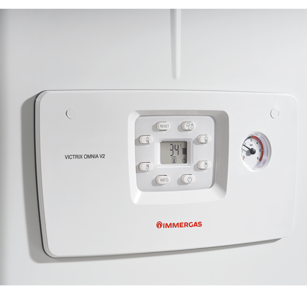 Immergas Omnia 25 V2 R газовый конденсационный котёл панель