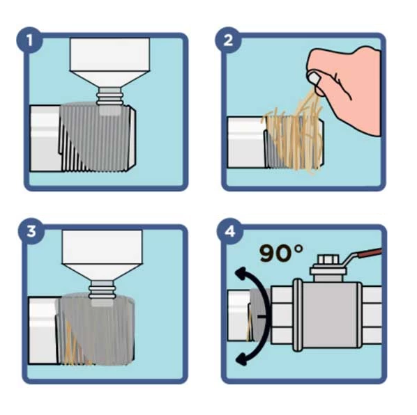 Vieir TL75, 75 гр паста сантехническая монтаж