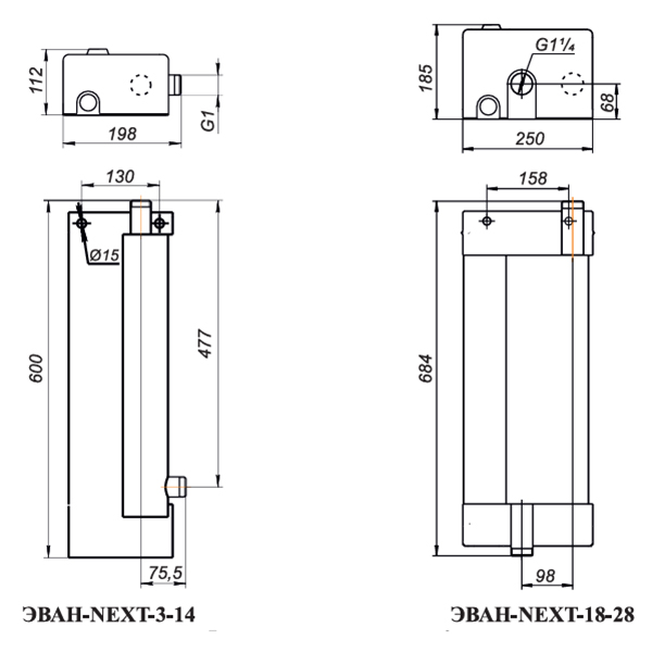 Котёл электрический Эван Next 5 кВт
