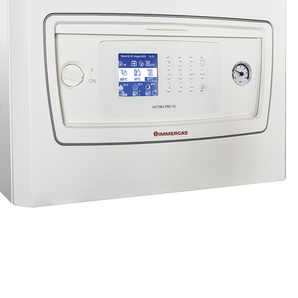 Immergas Victrix PRO V2 100 EU газовый конденсационный котёл панель