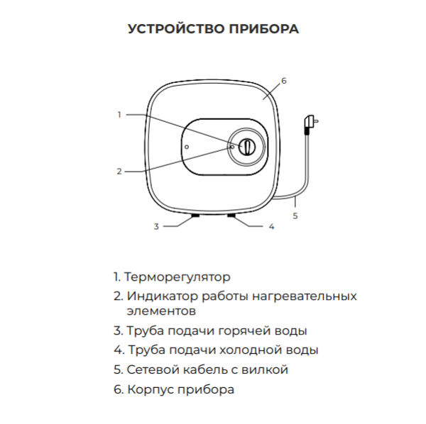 Royal Clima Delta RWH-D-FEU водонагреватель устройство прибора