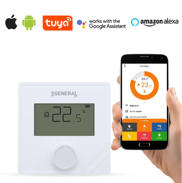 General Mitra HT25 Smart Wi-Fi комнатный термостат купить